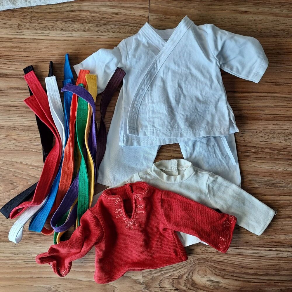 AMERICAN GIRL Of Today Doll Martial Arts Suit-Released 1999/Retired 2001 Karate